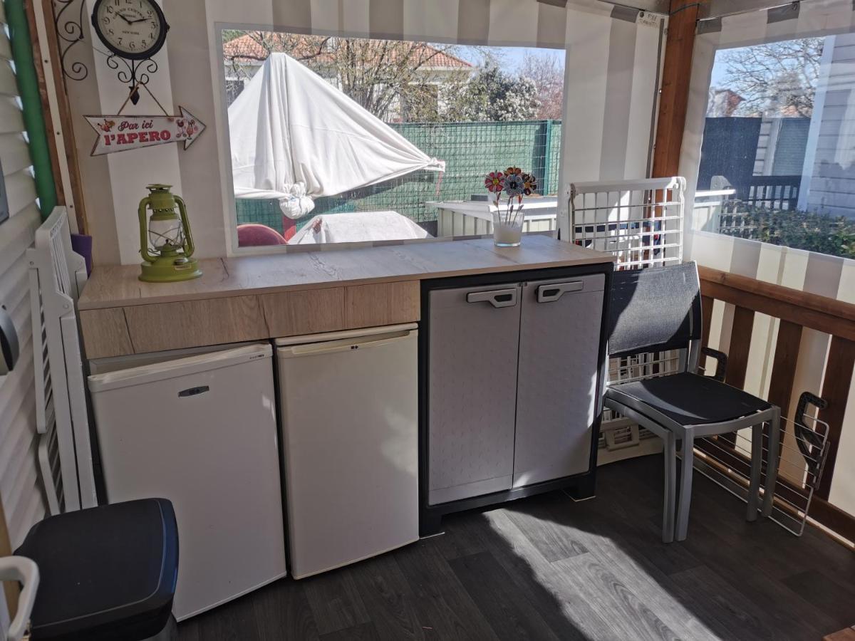 Camping Les Bois Mobil Home Grand Luxe 3Ch 2Sdb Saint-Jean-de-Monts Exterior photo