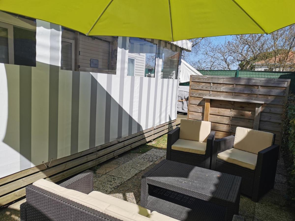 Camping Les Bois Mobil Home Grand Luxe 3Ch 2Sdb Saint-Jean-de-Monts Exterior photo